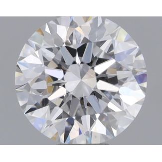 0.4 Carat Round D VS2 EX GIA Natural Diamond