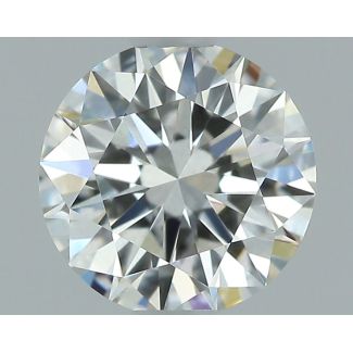 0.54 Carat Round H IF EX GIA Natural Diamond