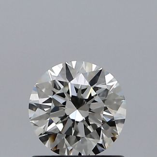 0.70 Carat Round I IF VG EX GIA Natural Diamond