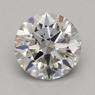 0.31 Carat Round G SI1 EX GIA Natural Diamond