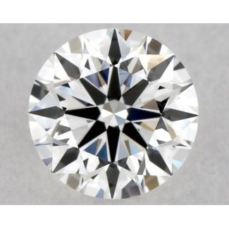 0.34 Carat Round G VVS2 EX GIA Natural Diamond