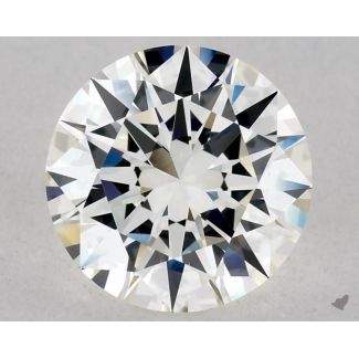 1.50 Carat Round I VVS2 EX GIA Natural Diamond