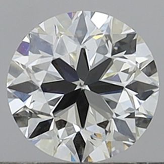 0.5 Carat Round G VVS2 VG EX GIA Natural Diamond