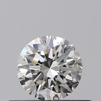 0.30 Carat Round I VVS2 VG EX GIA Natural Diamond