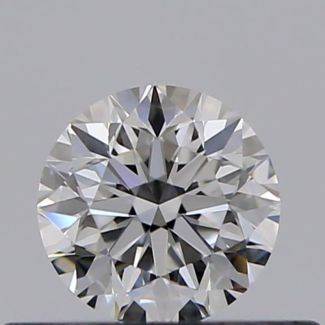 0.30 Carat Round E VVS2 VG EX GIA Natural Diamond