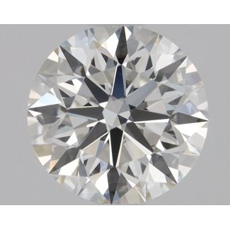 0.82 Carat Round F VS2 EX GIA Natural Diamond