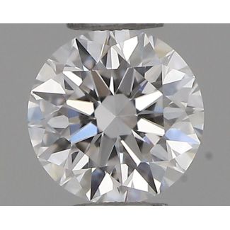 0.22 Carat Round D VS1 EX GIA Natural Diamond