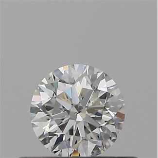 0.31 Carat Round G SI1 EX GIA Natural Diamond