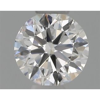 0.30 Carat Round D SI1 EX VG IGI Natural Diamond