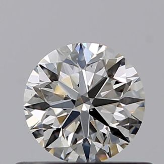 0.46 Carat Round I VS2 VG GIA Natural Diamond