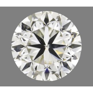 1.00 Carat Round K SI2 GD EX VG GIA Natural Diamond