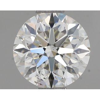 0.73 Carat Round H SI1 VG EX IGI Natural Diamond