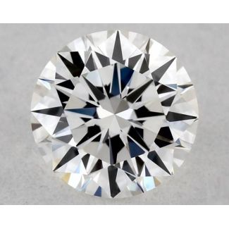 0.35 Carat Round G VVS2 EX GIA Natural Diamond