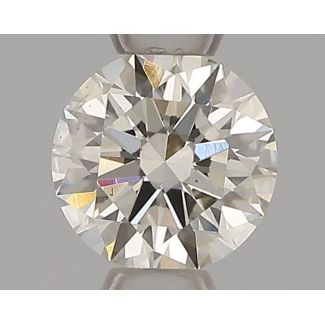 0.31 Carat Round H VS2 EX IGI Natural Diamond