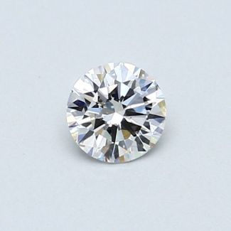 0.35 Carat Round D VS1 VG EX GIA Natural Diamond