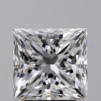 2.72 Carat Princess D VVS1 - EX GIA Natural Diamond