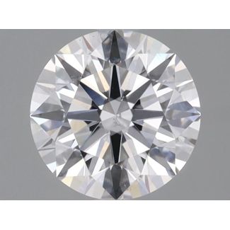 1.31 Carat Round F SI1 EX GIA Natural Diamond