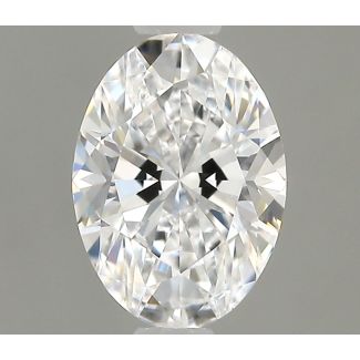 0.5 Carat Oval D VS1 - VG GIA Natural Diamond