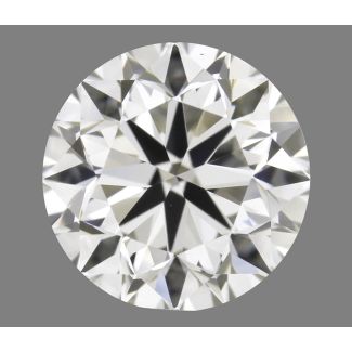 0.90 Carat Round K VS1 G EX VG GIA Natural Diamond