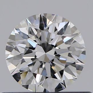 0.45 Carat Round E VS1 EX GIA Natural Diamond