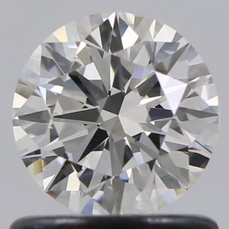 0.73 Carat Round F VS1 EX GIA Natural Diamond