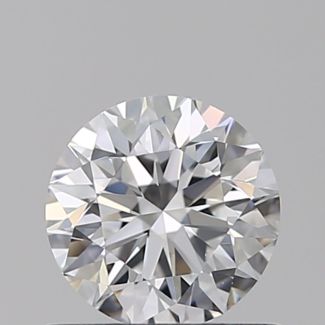 0.60 Carat Round D VS1 VG EX GIA Natural Diamond