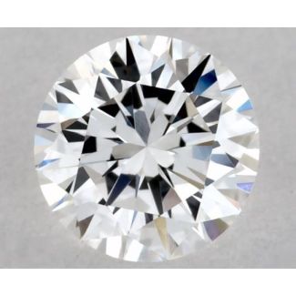 0.3 Carat Round E VVS2 EX VG GIA Natural Diamond