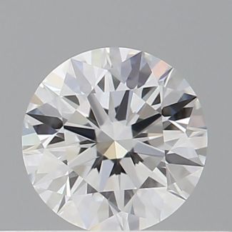 0.35 Carat Round D VVS1 EX GIA Natural Diamond