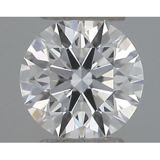 0.21 Carat Round E VVS2 EX GIA Natural Diamond