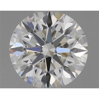 0.4 Carat Round H VVS1 EX GIA Natural Diamond