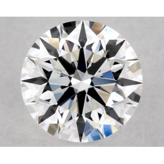 0.43 Carat Round D VS1 EX GIA Natural Diamond