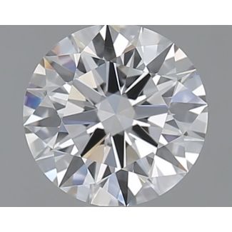 0.83 Carat Round D VVS1 EX GIA Natural Diamond