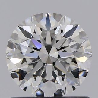 0.81 Carat Round E VVS2 VG EX GIA Natural Diamond