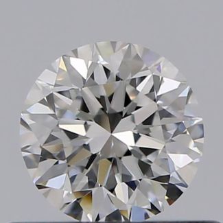 0.46 Carat Round E VVS1 VG EX GIA Natural Diamond