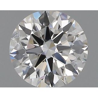 0.5 Carat Round F SI2 GD GIA Natural Diamond