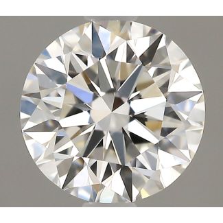 0.5 Carat Round E VVS1 EX GIA Natural Diamond