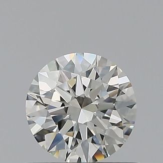 0.5 Carat Round H IF EX IGI Natural Diamond