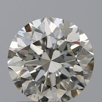 1.01 Carat Round K VS2 EX IGI Natural Diamond