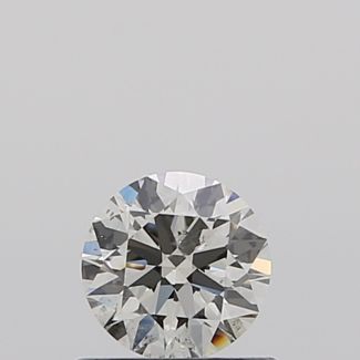 0.50 Carat Round J SI2 EX GIA Natural Diamond