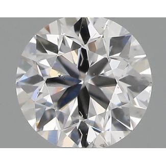 0.30 Carat Round D SI1 VG EX IGI Natural Diamond