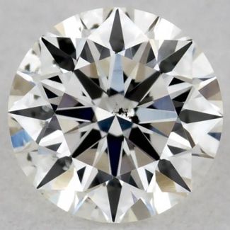 0.23 Carat Round H SI1 EX GIA Natural Diamond