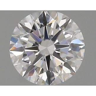 0.7 Carat Round D VVS2 EX GIA Natural Diamond