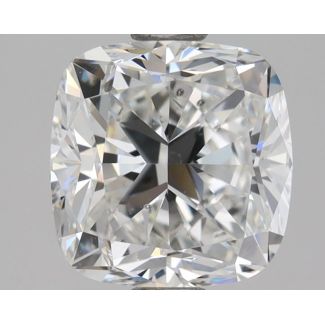 1.51 Carat Cushion Brilliant F VS2 - EX GIA Natural Diamond