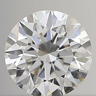 0.32 Carat Round G VS2 EX GIA Natural Diamond