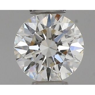 0.26 Carat Round H IF EX IGI Natural Diamond