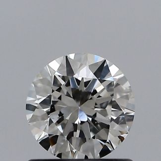 0.70 Carat Round H SI1 VG GIA Natural Diamond