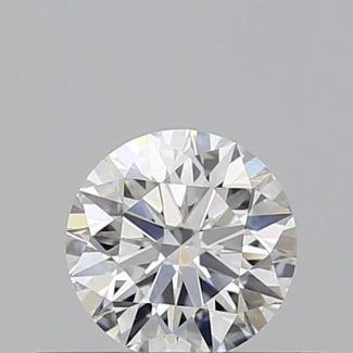 0.33 Carat Round F VS2 EX GIA Natural Diamond