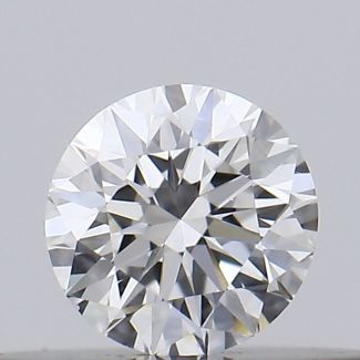 0.18 Carat Round E VS2 EX GIA Natural Diamond