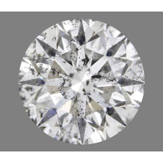 1.21 Carat Round I I2 EX GIA Natural Diamond