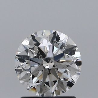 1.20 Carat Round F SI2 EX GIA Natural Diamond